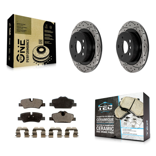 Disc Rotors and Ceramic Brake Pads Kit-KDT-102092