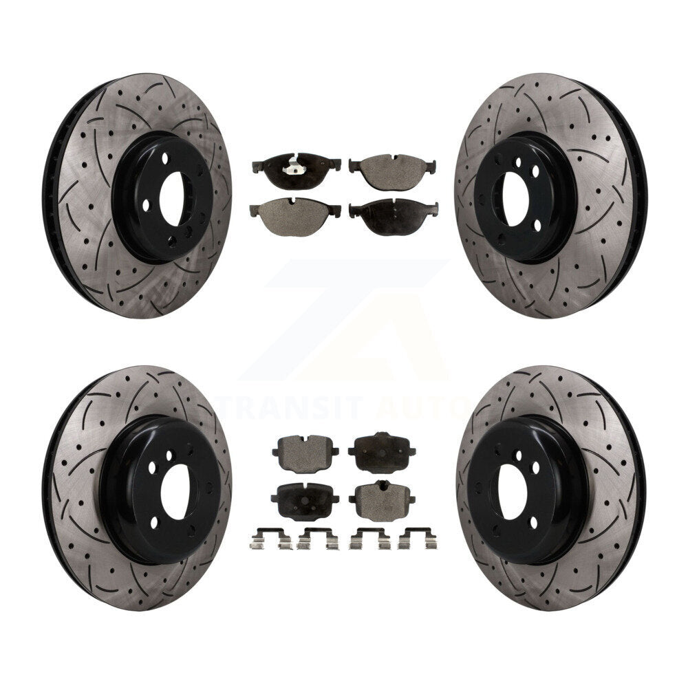 Disc Rotors and Ceramic Brake Pads Kit-KDT-102095