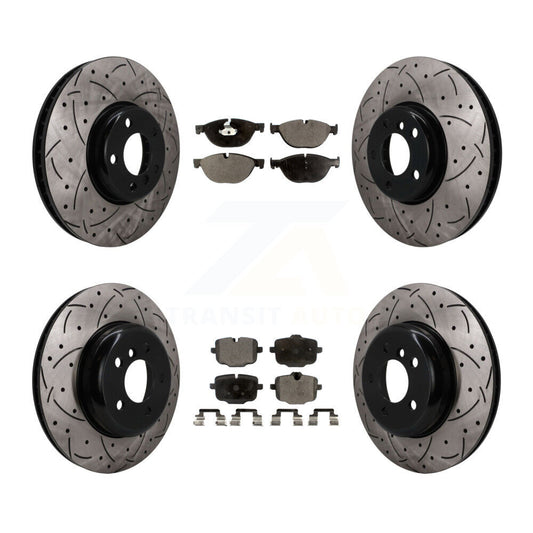 Disc Rotors and Ceramic Brake Pads Kit-KDT-102095