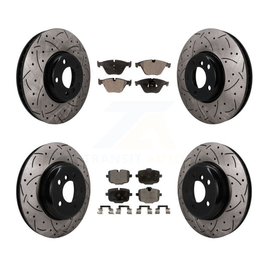 Disc Rotors and Ceramic Brake Pads Kit-KDT-102097
