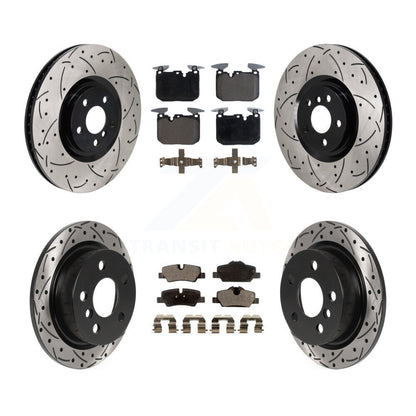 Coated Disc Rotors and Ceramic Brake Pads Kit-KDT-102100