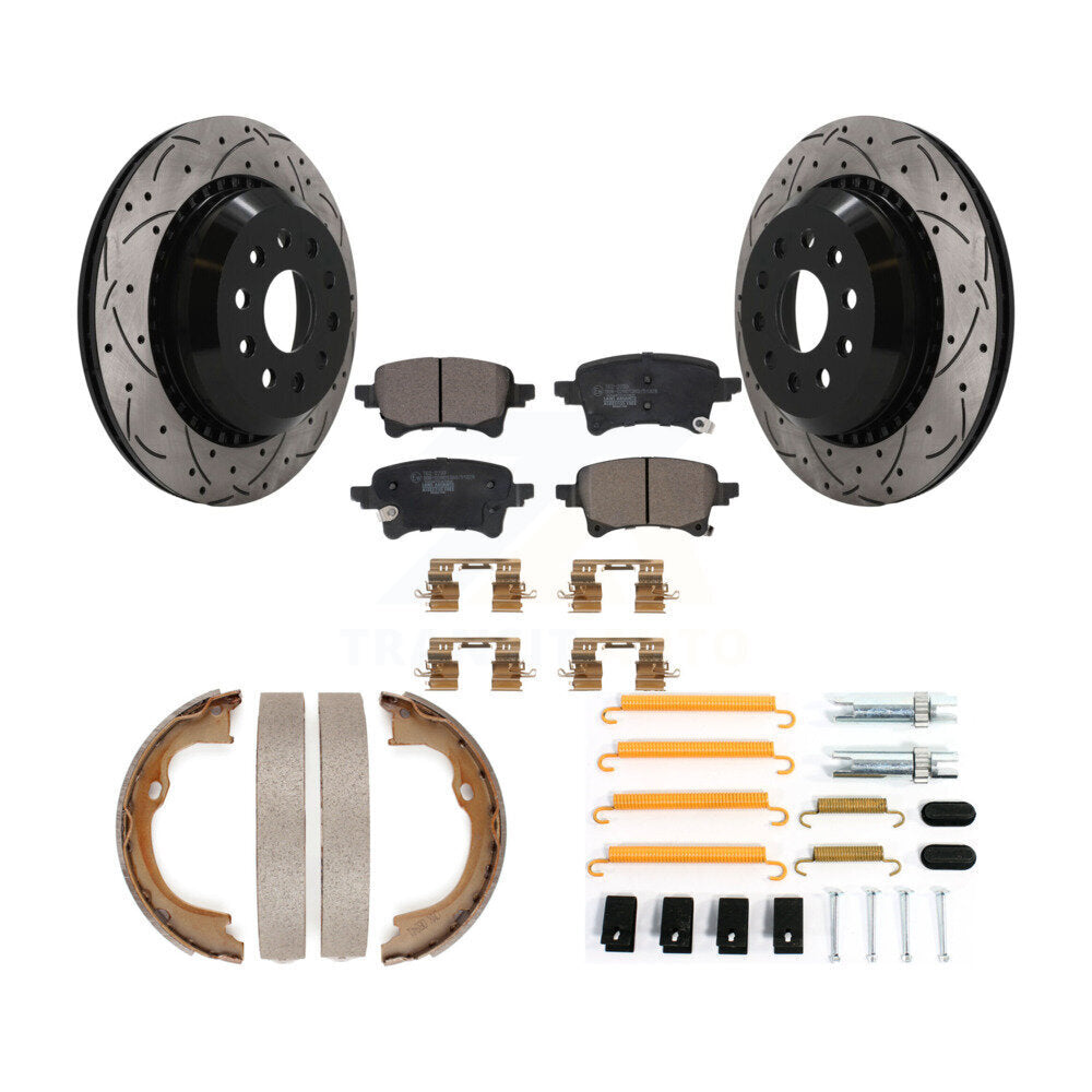 Disc Rotors and Ceramic Brake Pads Kit-KDT-102105