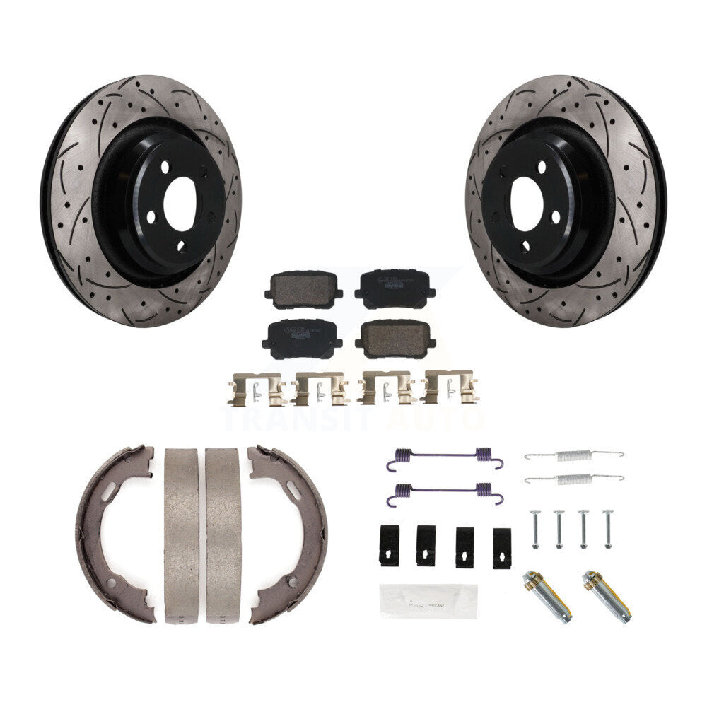Disc Rotors and Ceramic Brake Pads Kit-KDT-102107