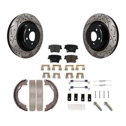 Disc Rotors and Ceramic Brake Pads Kit-KDT-102108