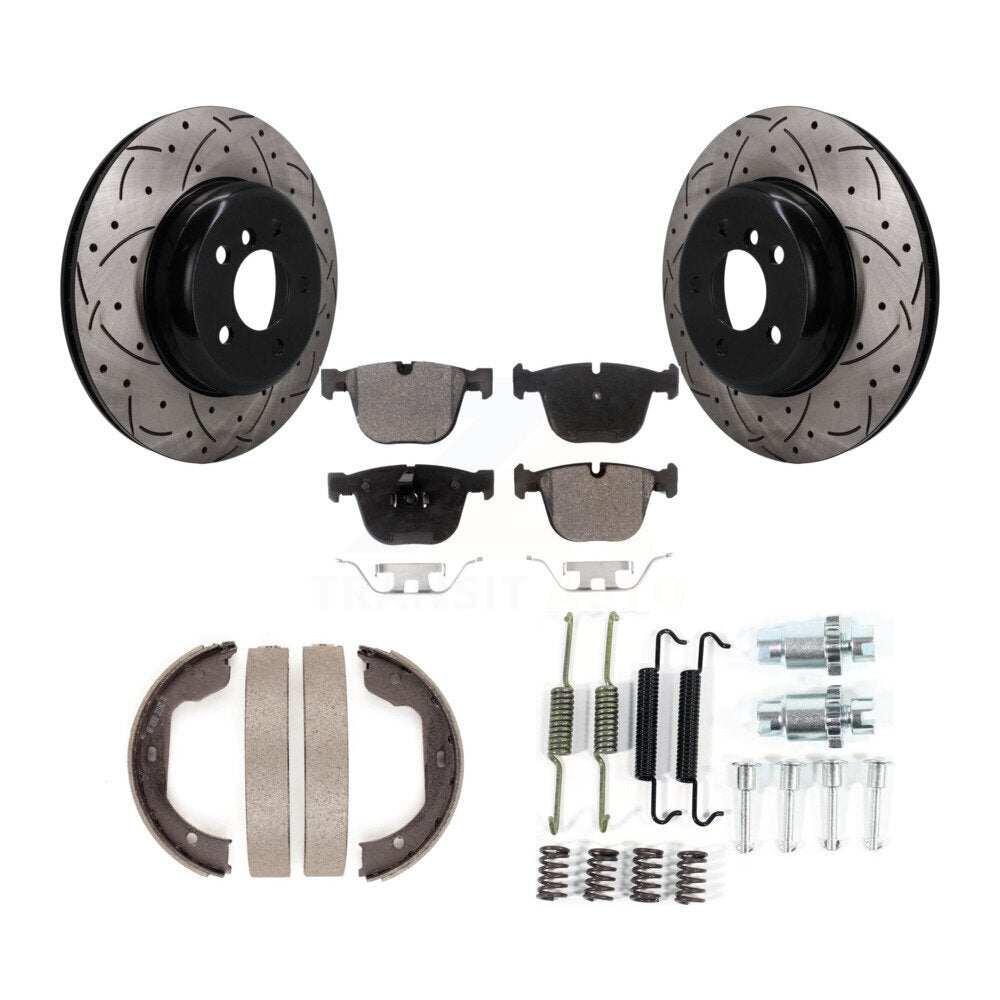 Disc Rotors and Ceramic Brake Pads Kit-KDT-102114