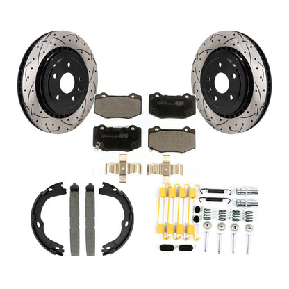 Disc Rotors and Ceramic Brake Pads Kit-KDT-102116