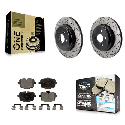 Disc Rotors and Ceramic Brake Pads Kit-KDT-102155