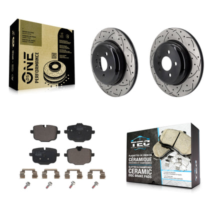 Disc Rotors and Ceramic Brake Pads Kit-KDT-102156