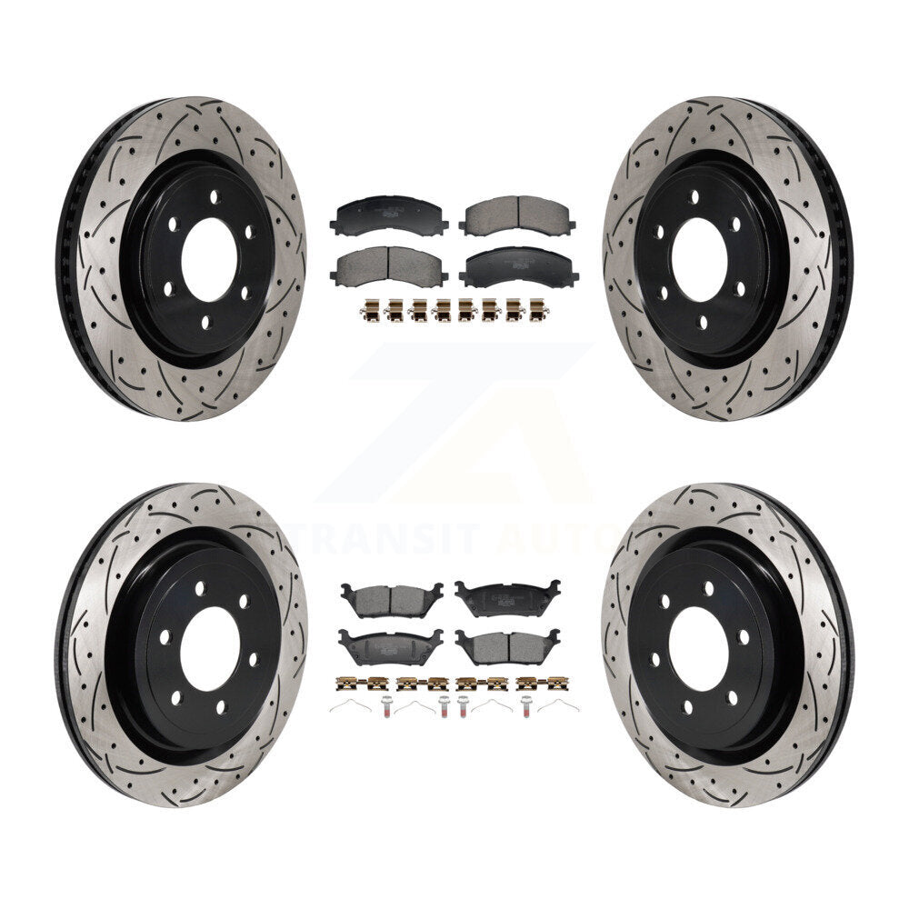 Disc Rotors and Ceramic Brake Pads Kit-KDT-102158 Kit.bestparts.ca