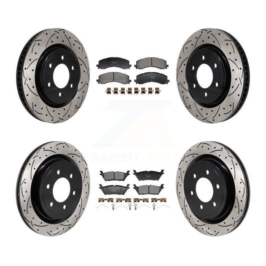 Disc Rotors and Ceramic Brake Pads Kit-KDT-102158