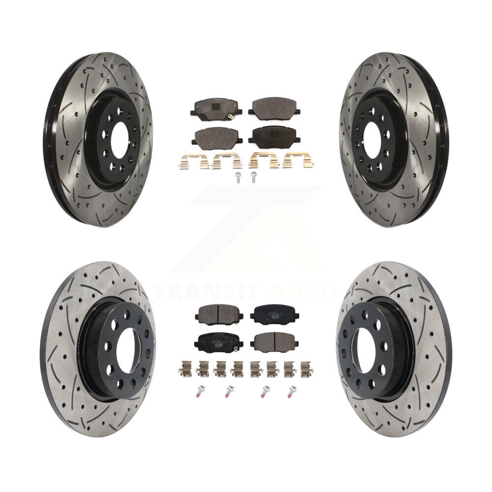 Disc Rotors and Ceramic Brake Pads Kit-KDT-102159