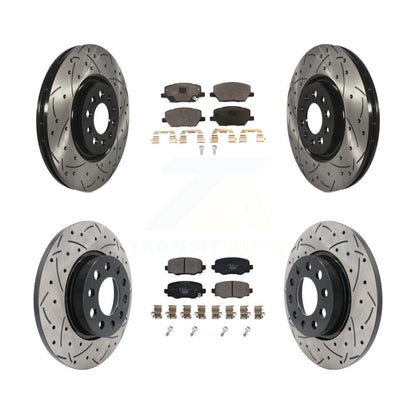 Disc Rotors and Ceramic Brake Pads Kit-KDT-102159