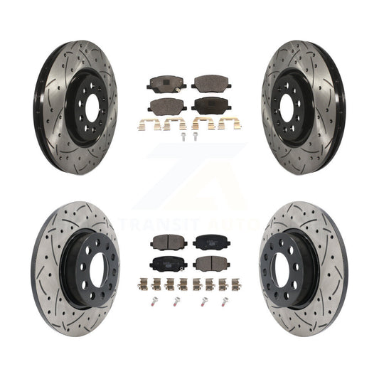 Disc Rotors and Ceramic Brake Pads Kit-KDT-102159