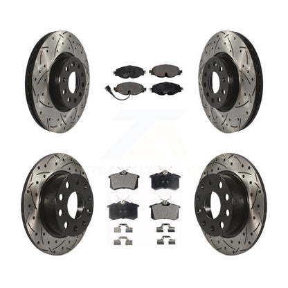 Disc Rotors and Ceramic Brake Pads Kit-KDT-102162