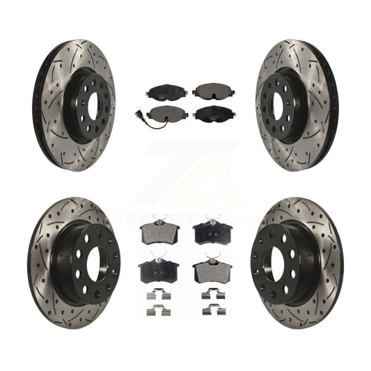 Disc Rotors and Ceramic Brake Pads Kit-KDT-102162