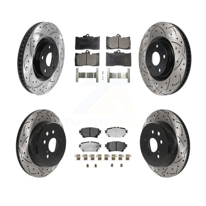 Disc Rotors and Ceramic Brake Pads Kit-KDT-102168