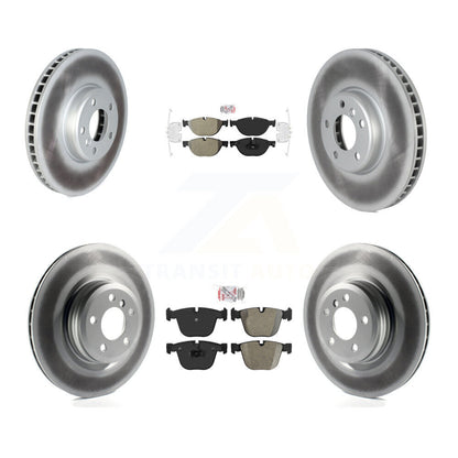 Coated Disc Rotors and Semi-Metallic Brake Pads Kit-KGA-100014 - Kit.bestparts.ca