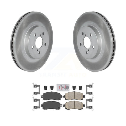 Coated Disc Rotors and Ceramic Brake Pads Kit-KGA-100031 - Kit.bestparts.ca