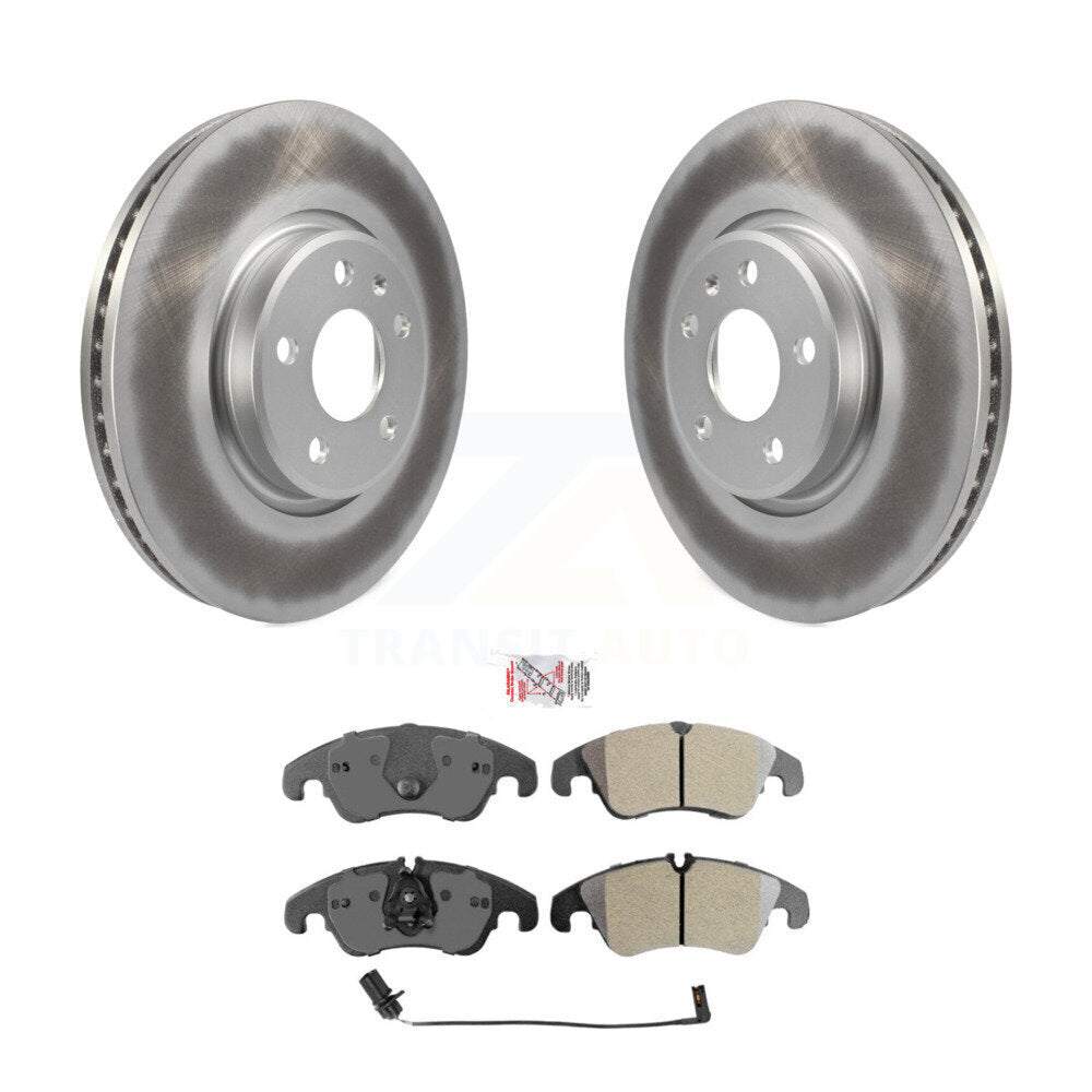 Coated Disc Rotors and Semi-Metallic Brake Pads Kit-KGA-100036 - Kit.bestparts.ca