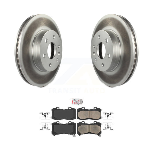Coated Disc Rotors and Ceramic Brake Pads Kit-KGA-100038 - Kit.bestparts.ca