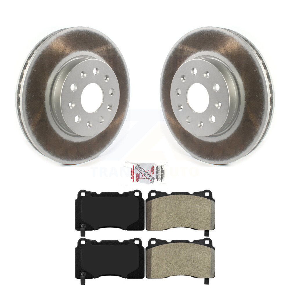 Coated Disc Rotors and Semi-Metallic Brake Pads Kit-KGA-100051 - Kit.bestparts.ca