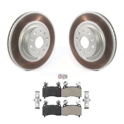 Coated Disc Rotors and Semi-Metallic Brake Pads Kit-KGA-100055 - Kit.bestparts.ca