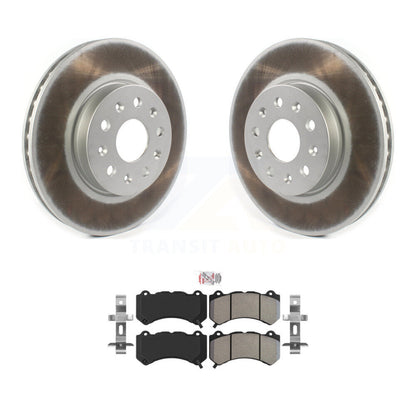 Coated Disc Rotors and Semi-Metallic Brake Pads Kit-KGA-100058 - Kit.bestparts.ca