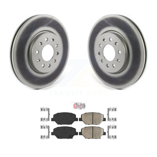 Coated Disc Rotors and Ceramic Brake Pads Kit-KGA-100066 - Kit.bestparts.ca