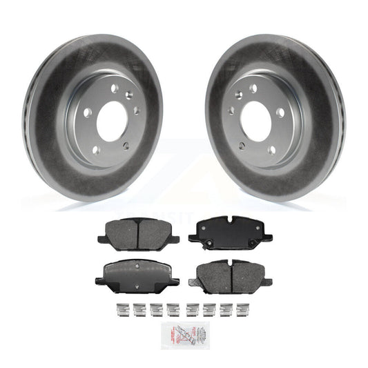 Coated Disc Rotors and Ceramic Brake Pads Kit-KGA-100069 - Kit.bestparts.ca