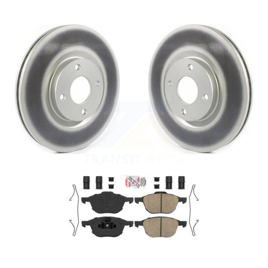 Coated Disc Rotors and Ceramic Brake Pads Kit-KGA-100077 - Kit.bestparts.ca