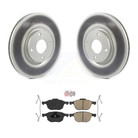 Coated Disc Rotors and Ceramic Brake Pads Kit-KGA-100078 - Kit.bestparts.ca
