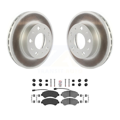Coated Disc Rotors and Semi-Metallic Brake Pads Kit-KGA-100079 - Kit.bestparts.ca