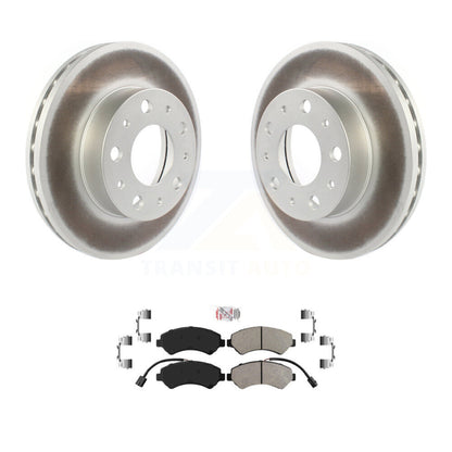Coated Disc Rotors and Semi-Metallic Brake Pads Kit-KGA-100080 - Kit.bestparts.ca