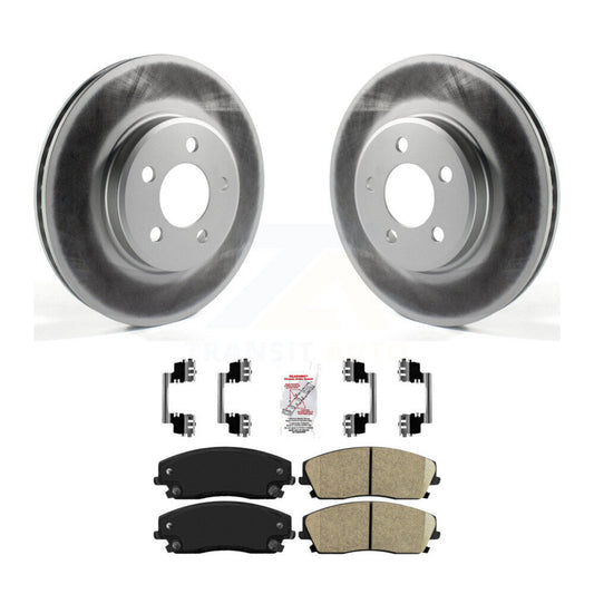 Coated Disc Rotors and Ceramic Brake Pads Kit-KGA-100082 - Kit.bestparts.ca