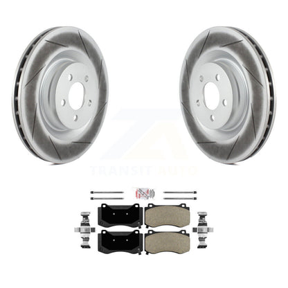 Coated Disc Rotors and Semi-Metallic Brake Pads Kit-KGA-100085 - Kit.bestparts.ca
