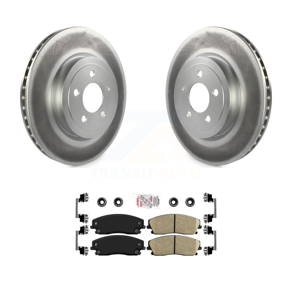 Coated Disc Rotors and Ceramic Brake Pads Kit-KGA-100086 - Kit.bestparts.ca