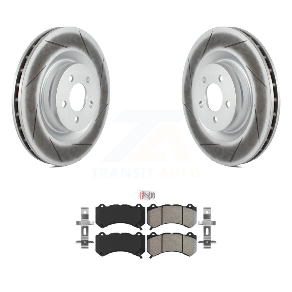 Coated Disc Rotors and Semi-Metallic Brake Pads Kit-KGA-100092 - Kit.bestparts.ca Kit.bestparts.ca