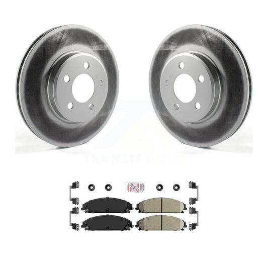 Coated Disc Rotors and Ceramic Brake Pads Kit-KGA-100101 - Kit.bestparts.ca