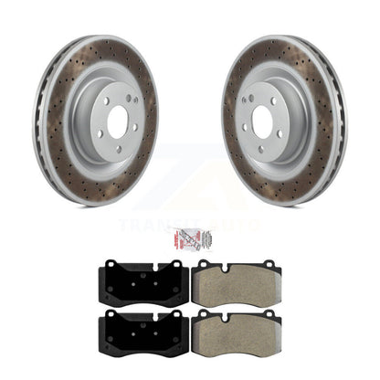 Coated Disc Rotors and Semi-Metallic Brake Pads Kit-KGA-100106 - Kit.bestparts.ca