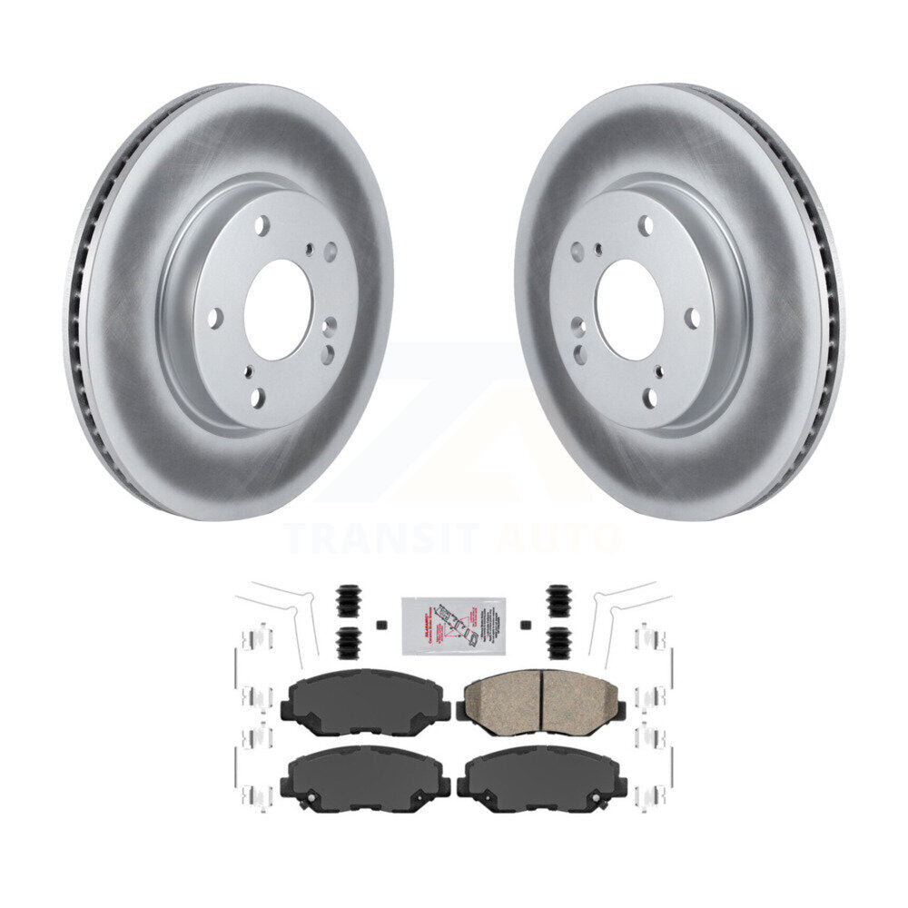 Coated Disc Rotors and Ceramic Brake Pads Kit-KGA-100117 - Kit.bestparts.ca Kit.bestparts.ca