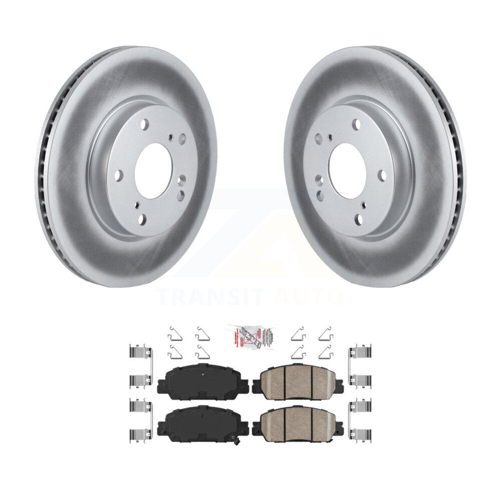 Coated Disc Rotors and Ceramic Brake Pads Kit-KGA-100118 - Kit.bestparts.ca Kit.bestparts.ca