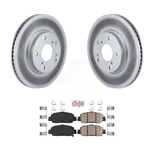 Coated Disc Rotors and Ceramic Brake Pads Kit-KGA-100118 - Kit.bestparts.ca