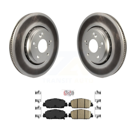 Coated Disc Rotors and Ceramic Brake Pads Kit-KGA-100121 - Kit.bestparts.ca