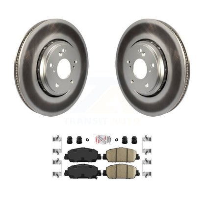 Coated Disc Rotors and Ceramic Brake Pads Kit-KGA-100122 - Kit.bestparts.ca