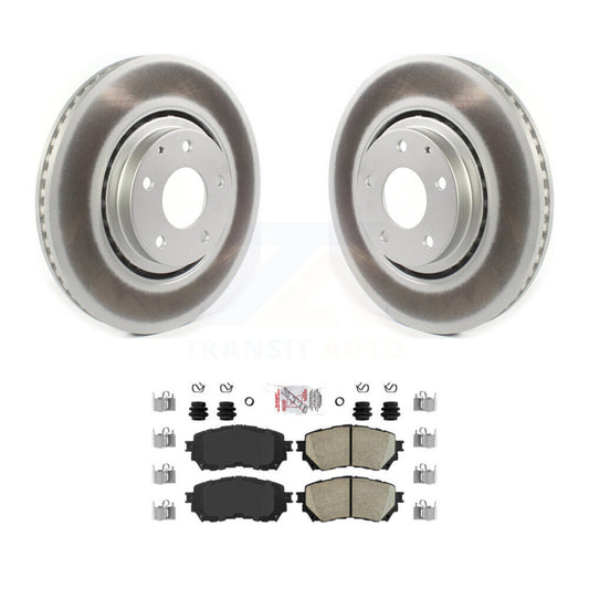 Coated Disc Rotors and Ceramic Brake Pads Kit-KGA-100136 - Kit.bestparts.ca