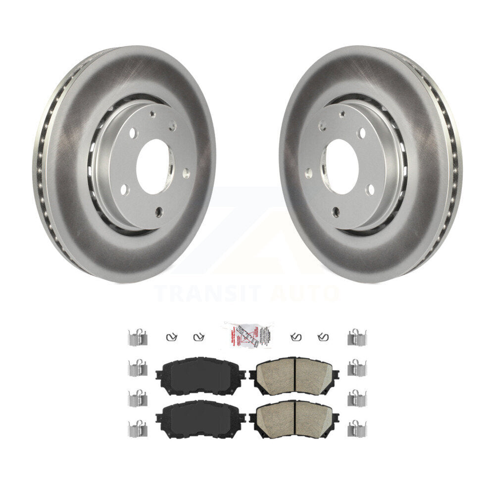 coated disc rotors and ceramic brake pads-kga-100139 - Kit.bestparts.ca