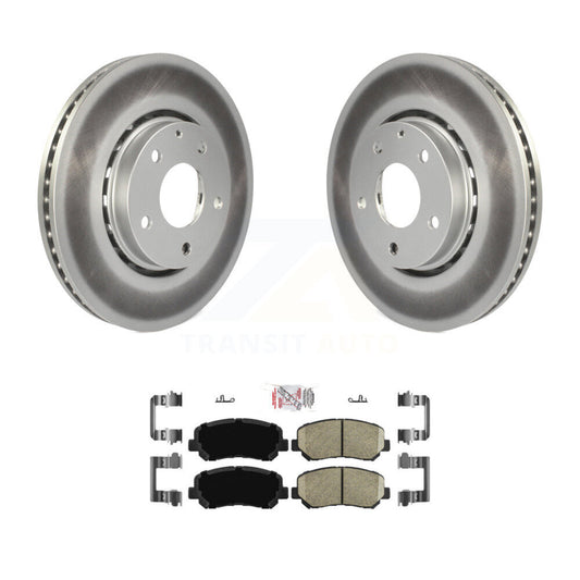 Coated Disc Rotors and Ceramic Brake Pads Kit-KGA-100140 - Kit.bestparts.ca