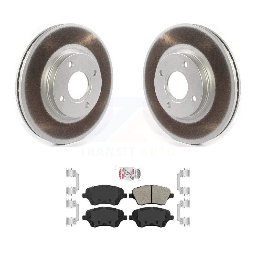 Coated Disc Rotors and Semi-Metallic Brake Pads Kit-KGA-100142 - Kit.bestparts.ca Kit.bestparts.ca
