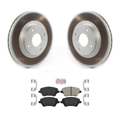 Coated Disc Rotors and Semi-Metallic Brake Pads Kit-KGA-100142 - Kit.bestparts.ca