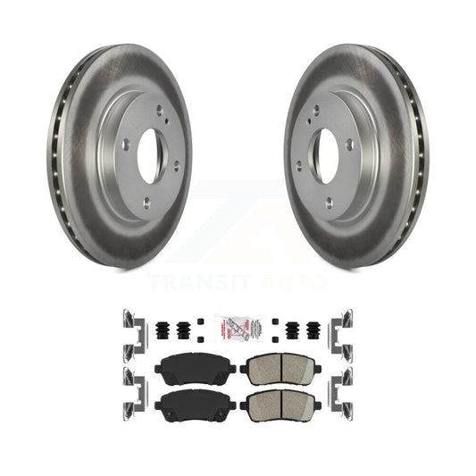 Coated Disc Rotors and Ceramic Brake Pads Kit-KGA-100144 - Kit.bestparts.ca